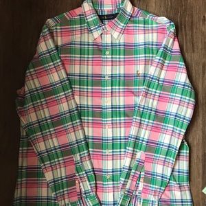 Plaid Ralph Lauren Classic Fit Button Down
